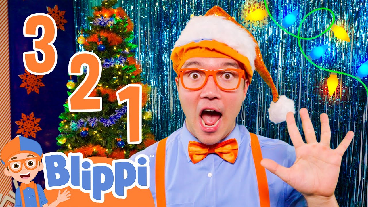 ๐๐It's The Holiday Countdown!๐๐ | Blippi Songs ๐ถ| Educational Songs For Kids img